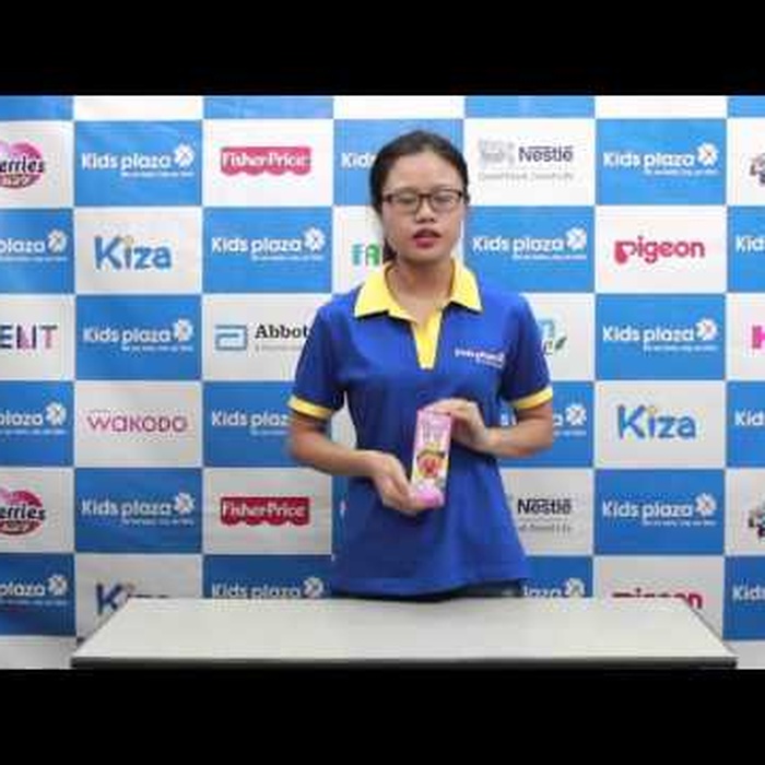 Siro trị ho sốt vị đào Muhi 120ml - video
