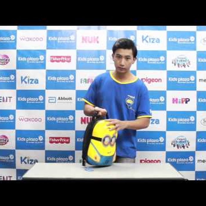 Balo trứng trẻ em cao cấp - video