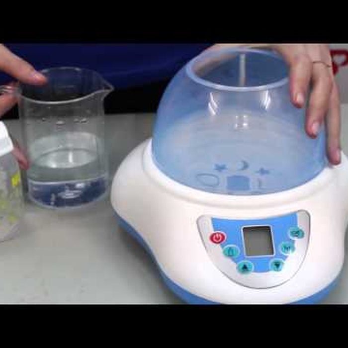 Máy tiệt trùng bình sữa Kiza 5 in 1 KZ816LS  - video