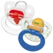 Ti ngậm silicone s1 Nuk (đôi) (0-6m) - mặt trái