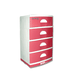 Tủ Nice 4 tầng 4 ngăn Đại Đồng Tiến T1232-4 (Xanh) - mặt phải