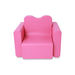 Bộ bàn ghế 2 in 1 - Popo Sofa hồng - mặt trái