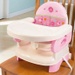 Ghế ăn bột Summer Infant Deluxe SM13060 hồng cho bé - mặt sau