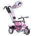 Xe đạp 3 bánh Baby Tricycle Flamingo X7 Màu hồng cho bé - mặt trước