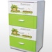 Tủ Nice 4 tầng 4 ngăn Đại Đồng Tiến T1232-4 (Xanh) - mặt trước