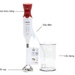 Máy xay cầm tay Bosch MSM64110 - mặt trước