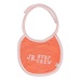 Yếm cho bé sơ sinh 2 mặt Otis KidsPlaza in JR ND21H (Kẻ Cam) - mặt trước