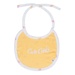 Yếm cho bé sơ sinh 2 mặt Otis KidsPlaza in Cute Girls ND21H (Vàng) - mặt trước