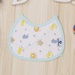 Yếm tròn xốp bông KidsPlaza - mặt phải