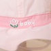 Mũ vành bé gái phủ voan Kidsplaza thêu baby DN25 (Màu Hồng) - mặt phải