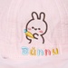 Mũ vành bé gái phủ voan Kidsplaza thêu bunny DN25 (Màu hồng nhạt) - mặt trái