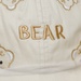 Mũ lưỡi trai phủ voan Kidsplaza thêu bear DN25 (Màu be) - mặt trái