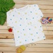 Áo sơ sinh dài tay Kiza in hình gà con (Trắng vàng) 6-9M - mặt trước