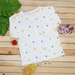 Áo sơ sinh dài tay Kiza in hình gà con (Trắng vàng) 9-12M - mặt trước