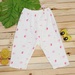 Quần dài sơ sinh Kiza in hình chuột mickey (Trắng hồng) 3-6M - mặt trước