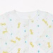 Áo dài tay sơ sinh Kiza in hình hươu cao cổ 6-9M (Trắng Vàng) - góc nghiêng