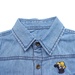 Áo Jeans bé trai dài tay thêu chữ Mamago LN19T - mặt trái