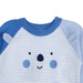 Áo len bé trai dài tay Hello kẻ ngang KidsPlaza ND21D (Xanh Nhạt) - mặt trái