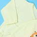 Áo sơ sinh buộc dây cài chéo tay dài Mamago vera K19 (Vàng) - mặt sau