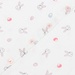 Áo sơ sinh Kiza cộc in hình thỏ (Trắng hồng) 0-3M - mặt trái