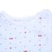 Áo sơ sinh dài tay IQ Baby in chữ đỏ - mặt trái