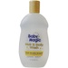 Tắm gội Baby magic màu vàng 266 ml - mặt trái