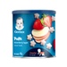 Bánh ăn dặm Gerber hình sao vị Dâu Táo 49g cho bé 8M+ - mặt trước