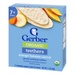 Bánh gạo ăn dặm Gerber Organic vị xoài, chuối, carot 48g - mặt phải