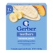 Bánh gạo ăn dặm Gerber vị chuối đào 48g - mặt trước