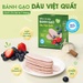  Bánh gạo ăn dặm Mămmy vị dâu việt quất 50g cho bé 7M+ - mặt trước