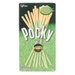 Bánh que Glico Pocky phủ kem vị Matcha trà xanh hộp 35g - mặt trước
