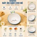 Bát ăn cho bé Mamago Blue Bear 148g - mặt trái