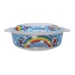 Bát ăn có nắp họa tiết Doraemon Superware BL450-5.5 - mặt trái