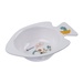 Bát ăn hình cá KidsPlaza Dinosaur B004 104g - mặt trái
