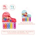 Sét đàn gỗ Xylophone kèm sáo và lục lạc 682-9 - hình 6