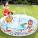 Bể bơi phao Intex 56451 lắp dựng in hình cá 1m52 - mặt trái