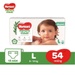 Bỉm/ tã dán Huggies Naturemade size L54 (cho bé từ 9 - 14 kg) - EC - mặt trái