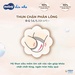 Bỉm - Tã dán Moony Natural dịu nhẹ size M 46 miếng (6 - 11kg) - mặt sau