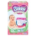 Bỉm - tã quần mở một bên Bobby size S-M 62 miếng (Cho bé từ 6-10kg) - mặt trước