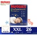 Bỉm/ tã quần Huggies Naturemade ban đêm size XXL26 (cho bé trên 15kg) - EC - mặt phải