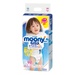 Bỉm - Tã quần Moony nội địa bé gái size L 44 miếng (9 - 14kg) - mặt trước