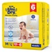 Tã quần Unidry size M 60 miếng (cho bé 6-11kg) - mặt trái