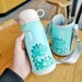 Bình nước giữ nhiệt Hermon Inox 2 nắp 600ml kèm cốc (Màu ngẫu nhiên) - hình 6