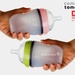 Bình sữa Comotomo 250ml (xanh) siêu mềm - mặt phải