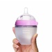 Bình sữa Comotomo 150ml màu hồng - mặt sau