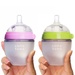 Bình sữa Comotomo 150ml màu hồng - mặt trái