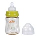 Bình sữa nhựa Upis 200ml chất liệu PES - góc nghiêng