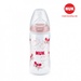 Bình sữa NUK cho bé PP 300ml núm ty Silicone S1 - M - góc nghiêng