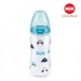 Bình sữa NUK cho bé PP 300ml núm ty Silicone S1 - M - mặt sau