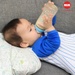 Bình sữa cổ rộng Nuk PPSU 300ml núm ty S2-M NU35760 - mặt sau